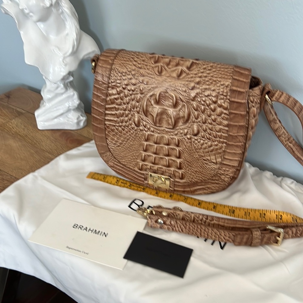 Brahmin saddle bag  & Wallet - used